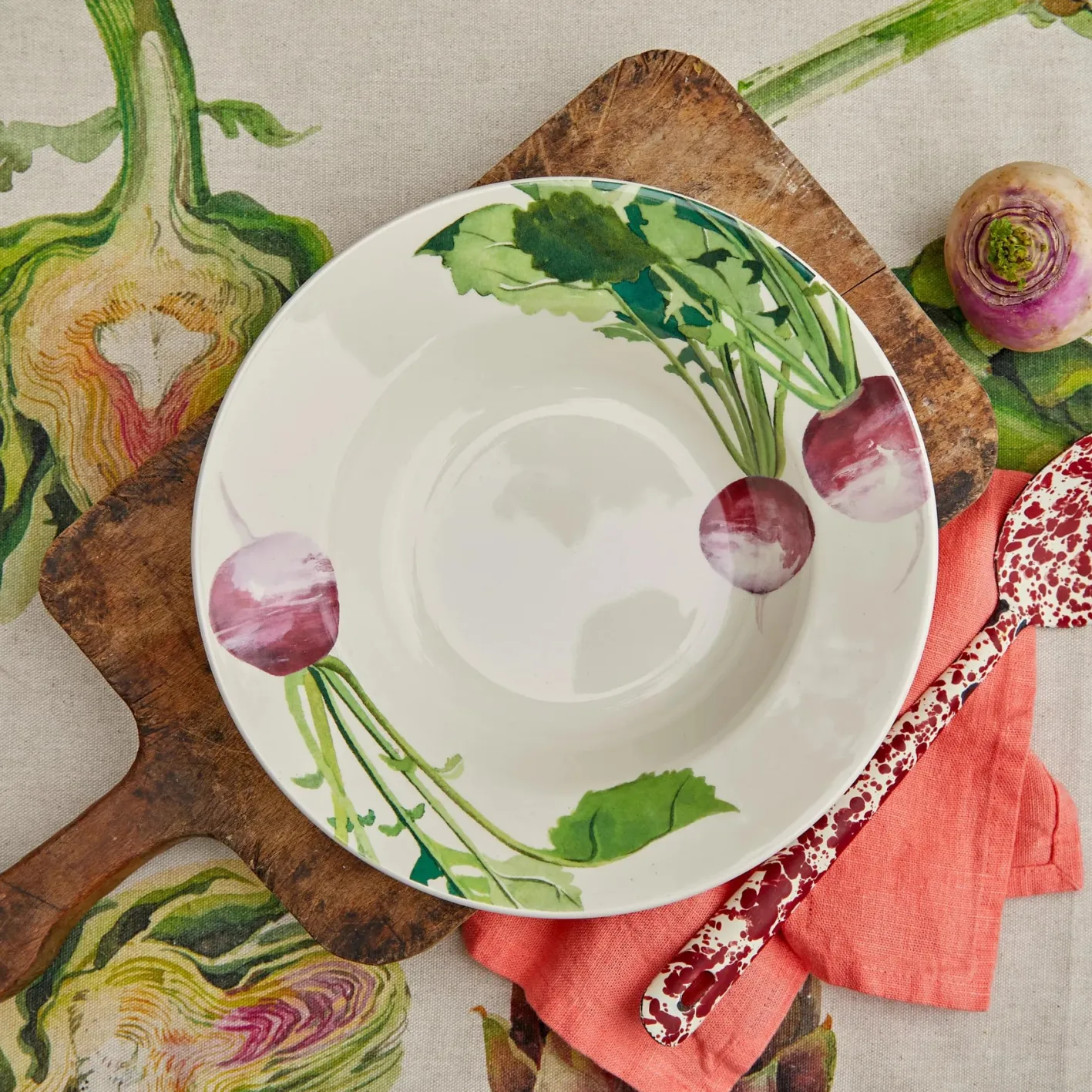 Emma Bridgewater Vegetable Garden Turnip Soup Plate