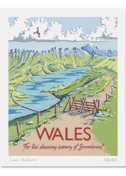 Kelly Hall Designs Wales Card - Kelly Hall