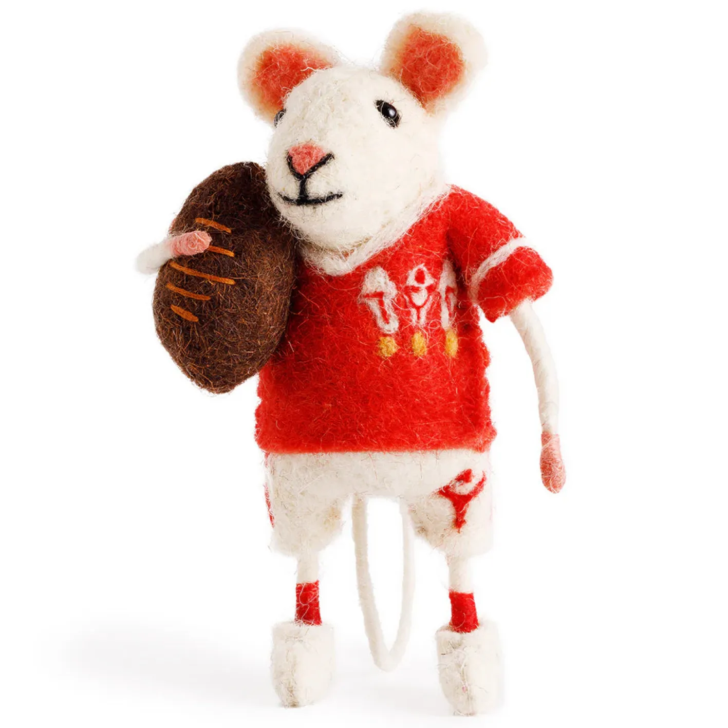 Sew Heart Felt Wales Rugby Mouse