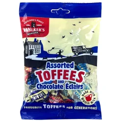 Tea & Biscuits Walker's Assorted Toffees and Chocolate Eclairs