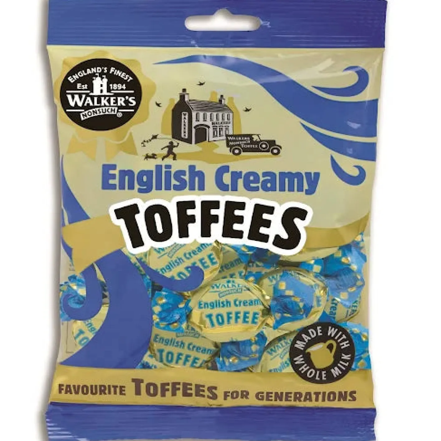 Tea & Biscuits Walker's English Cream Toffees