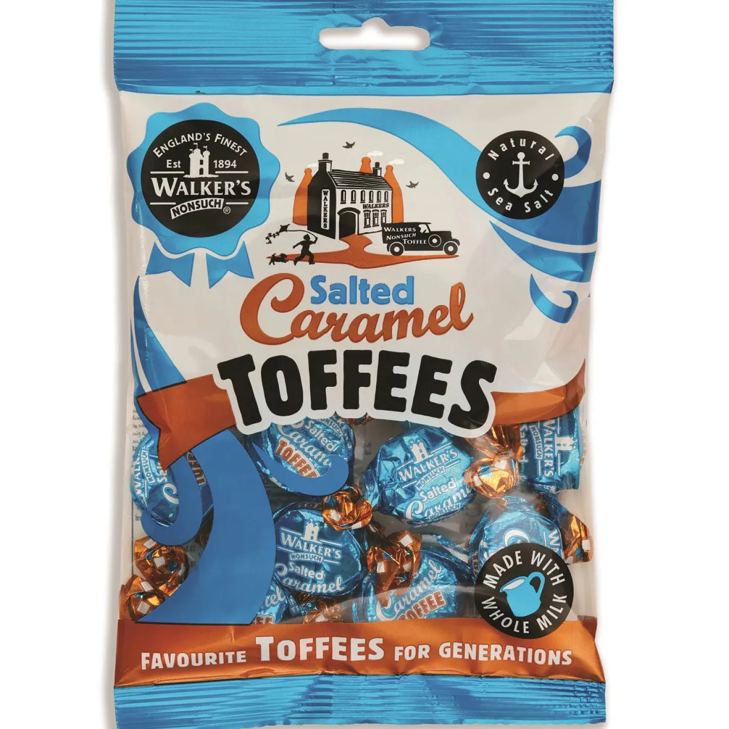 Tea & Biscuits Walker's Salted Caramel Toffees