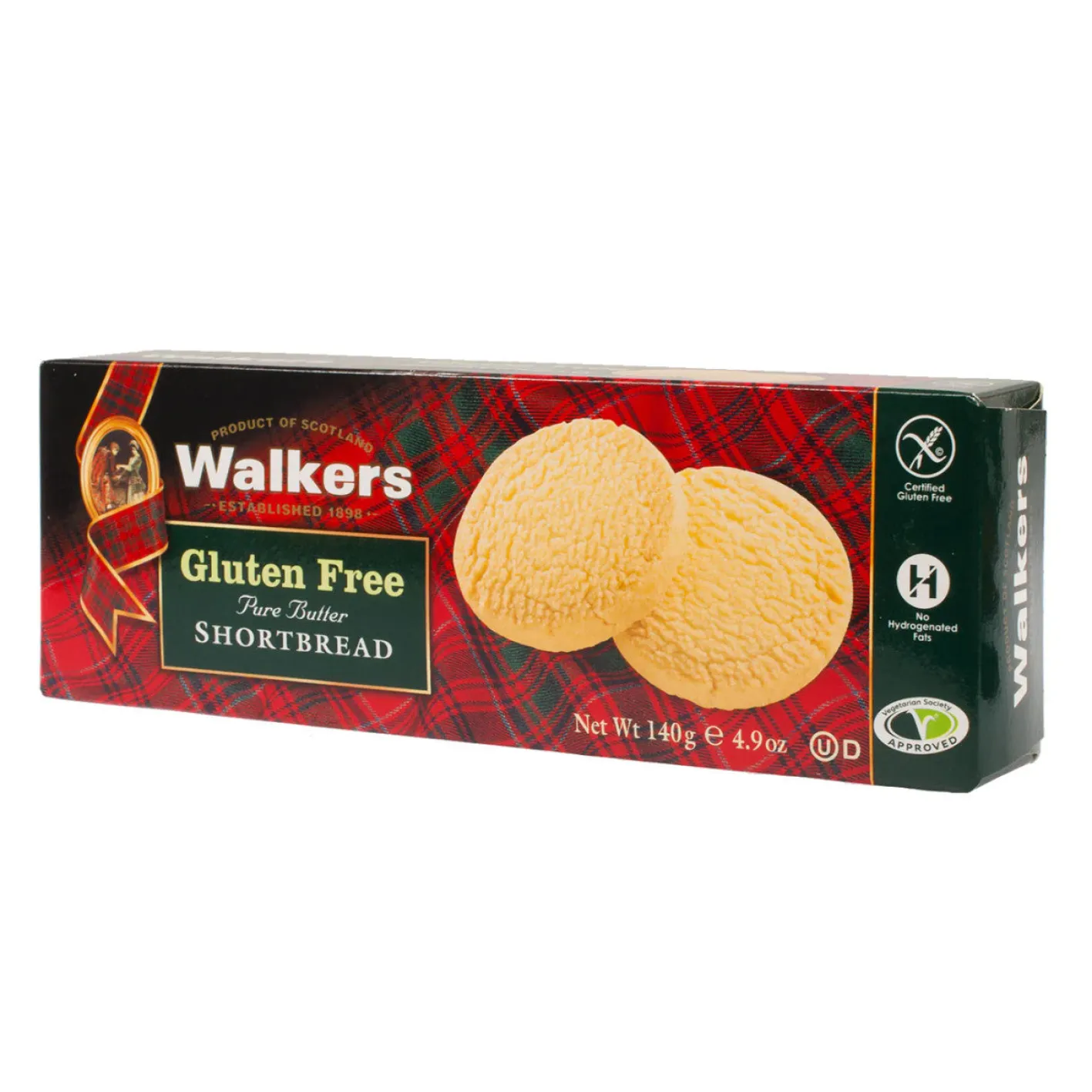Tea & Biscuits Walkers Shortbread Gluten Free Rounds