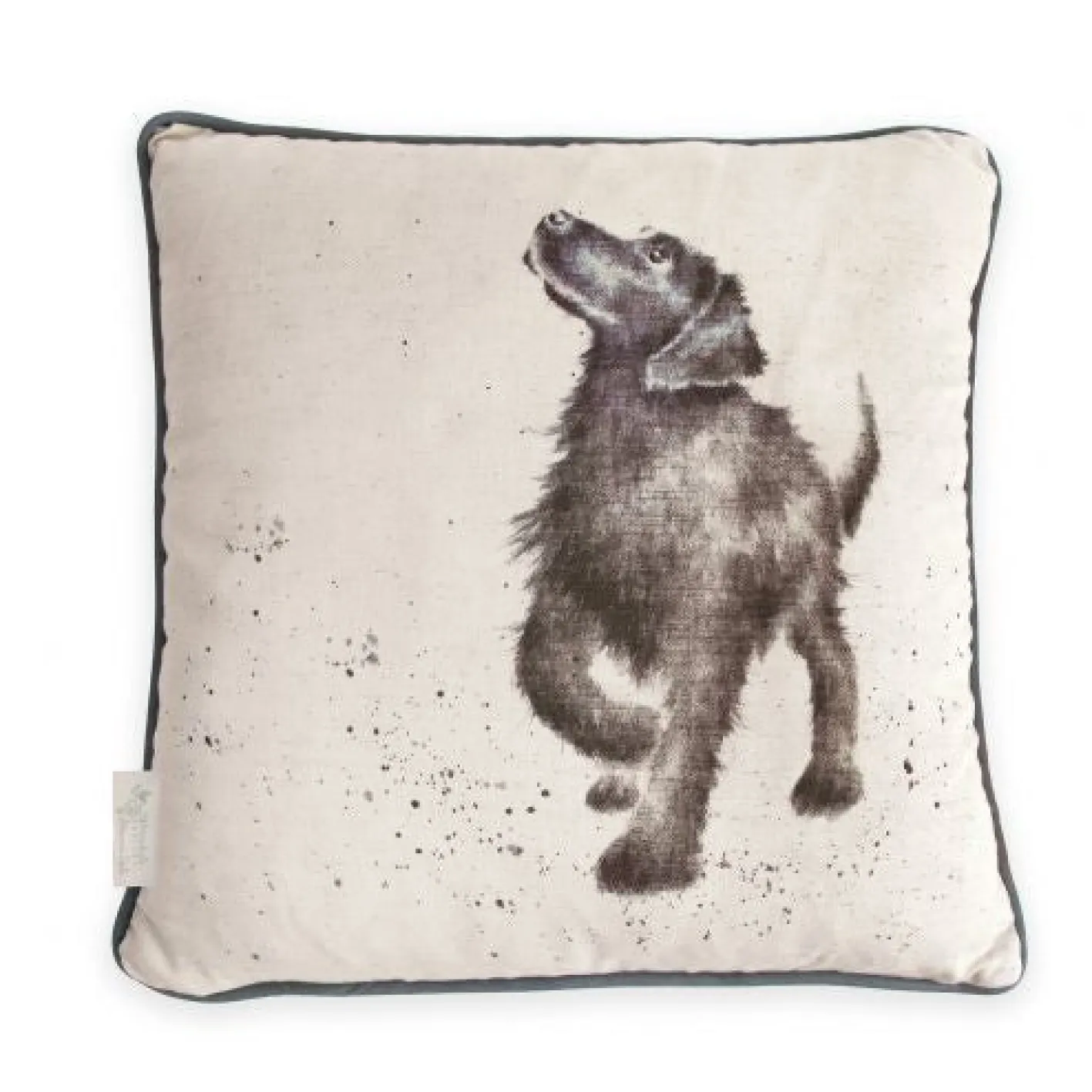 Wrendale Designs 'Walkies' Decorative Pillow
