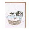 Wrendale Designs Wash, Dry, Fold, Repeat Greetings Card