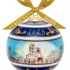 Halcyon Days Westminster Abbey Bone China 4" Large Bauble