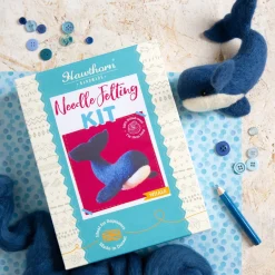 Hawthorn Handmade Whale Needle Felting Kit