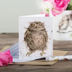 Wrendale Designs 'What a Hoot' Owl Enclosure Card