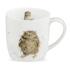 Wrendale Designs 'What a Hoot' Owl Small Bone China Mug (11oz)
