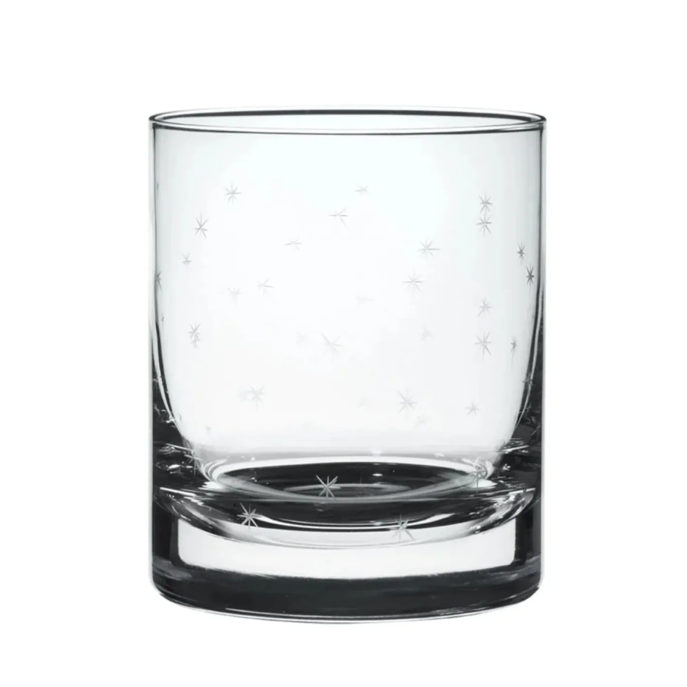 The Vintage List Whisky Glass with Stars Design by