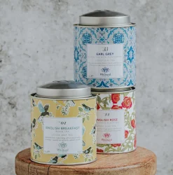 Whittard of Chelsea Whittard Tea Discoveries English Rose Tea Caddy