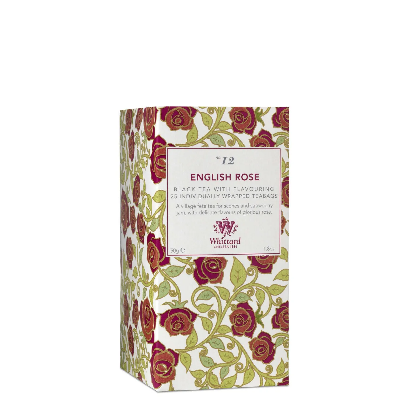 Whittard of Chelsea Whittard Tea Discoveries English Rose Tea Bags