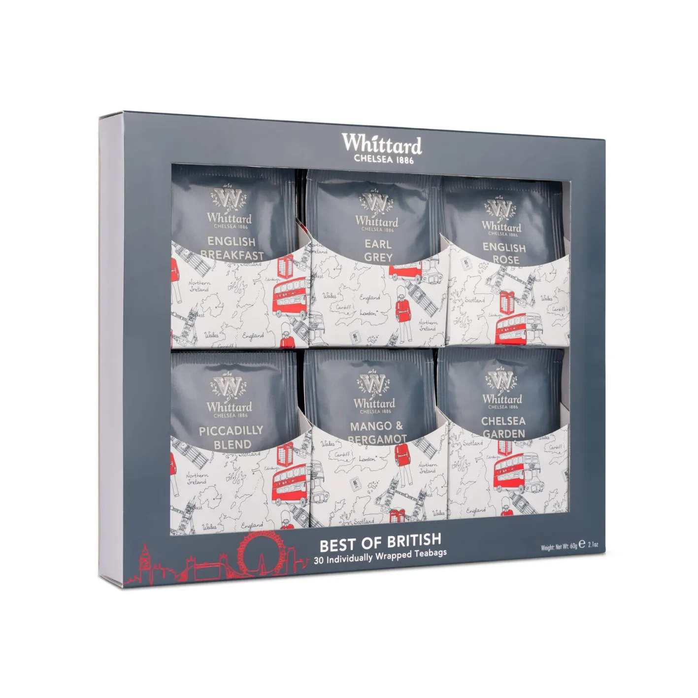 Whittard of Chelsea Whittard Tourist Best of British Gift Set