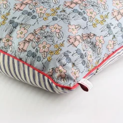 Poppy Treffry Wild Flower Piped Cushion