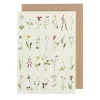 Laura Stoddart Wild Flowers Greetings Card