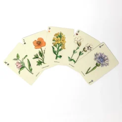 Roomytown Wildflowers Playing Cards