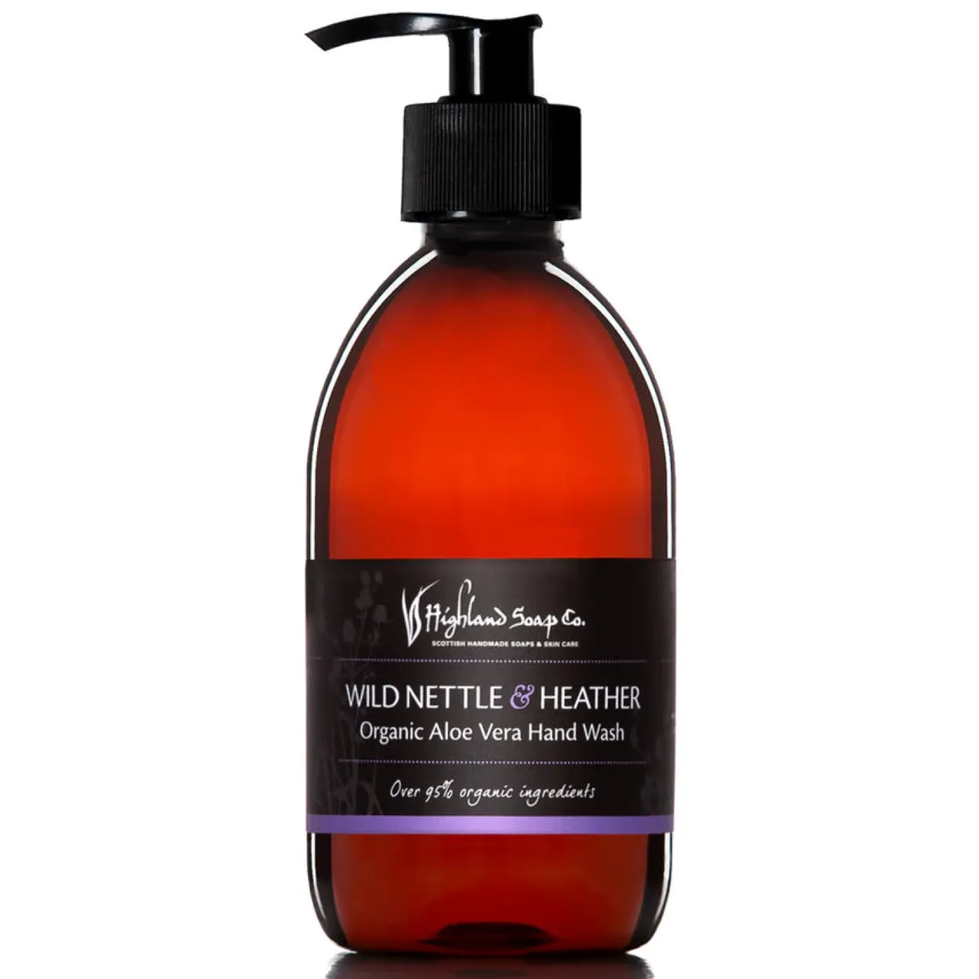 The Highland Soap Company Wild Nettle and Heather Organic Aloe Vera Hand Wash