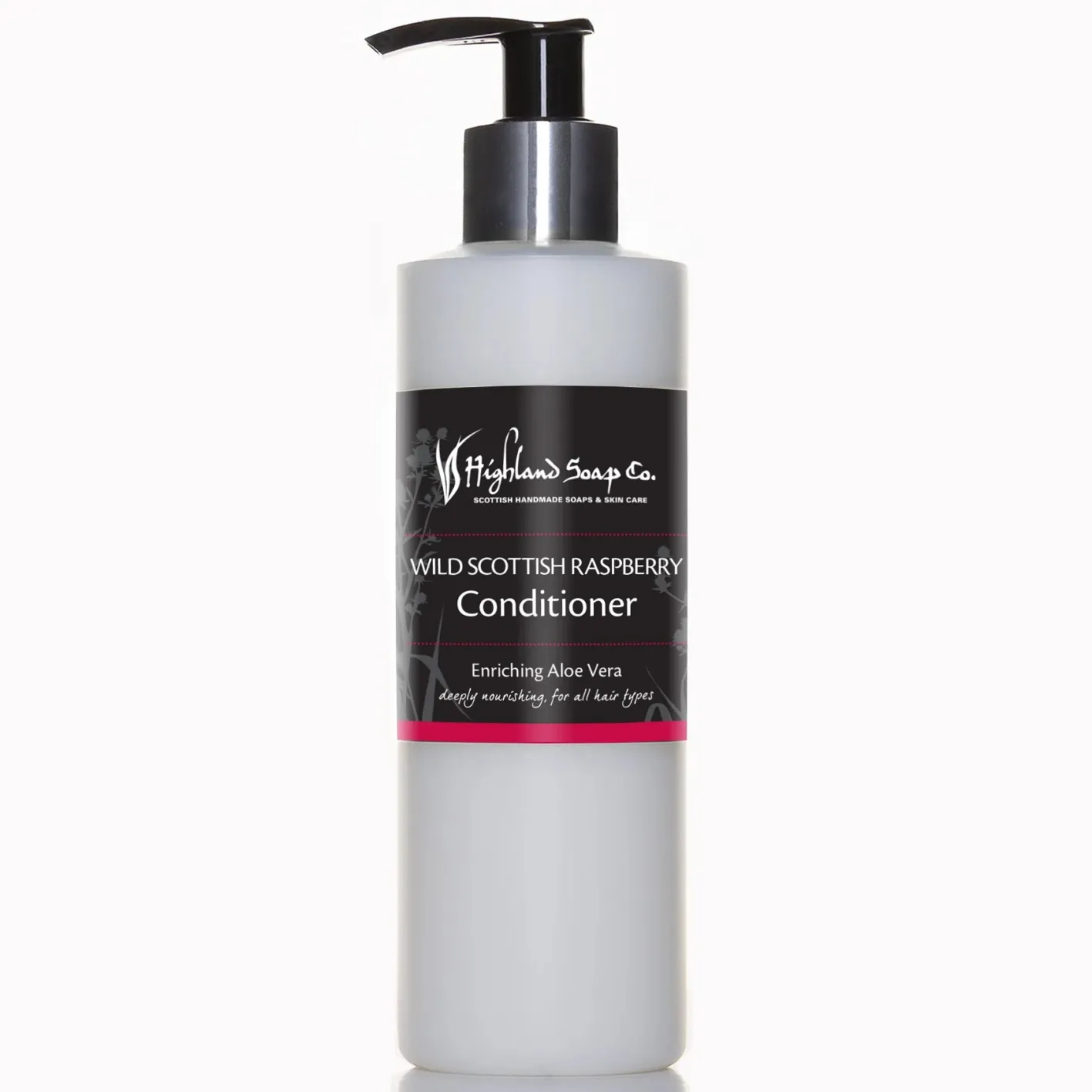 The Highland Soap Company Wild Scottish Raspberry Aloe Vera Conditioner 250ml