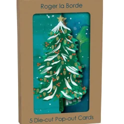 Roger La Borde Wild Winter Forest Tri-fold Card Pack