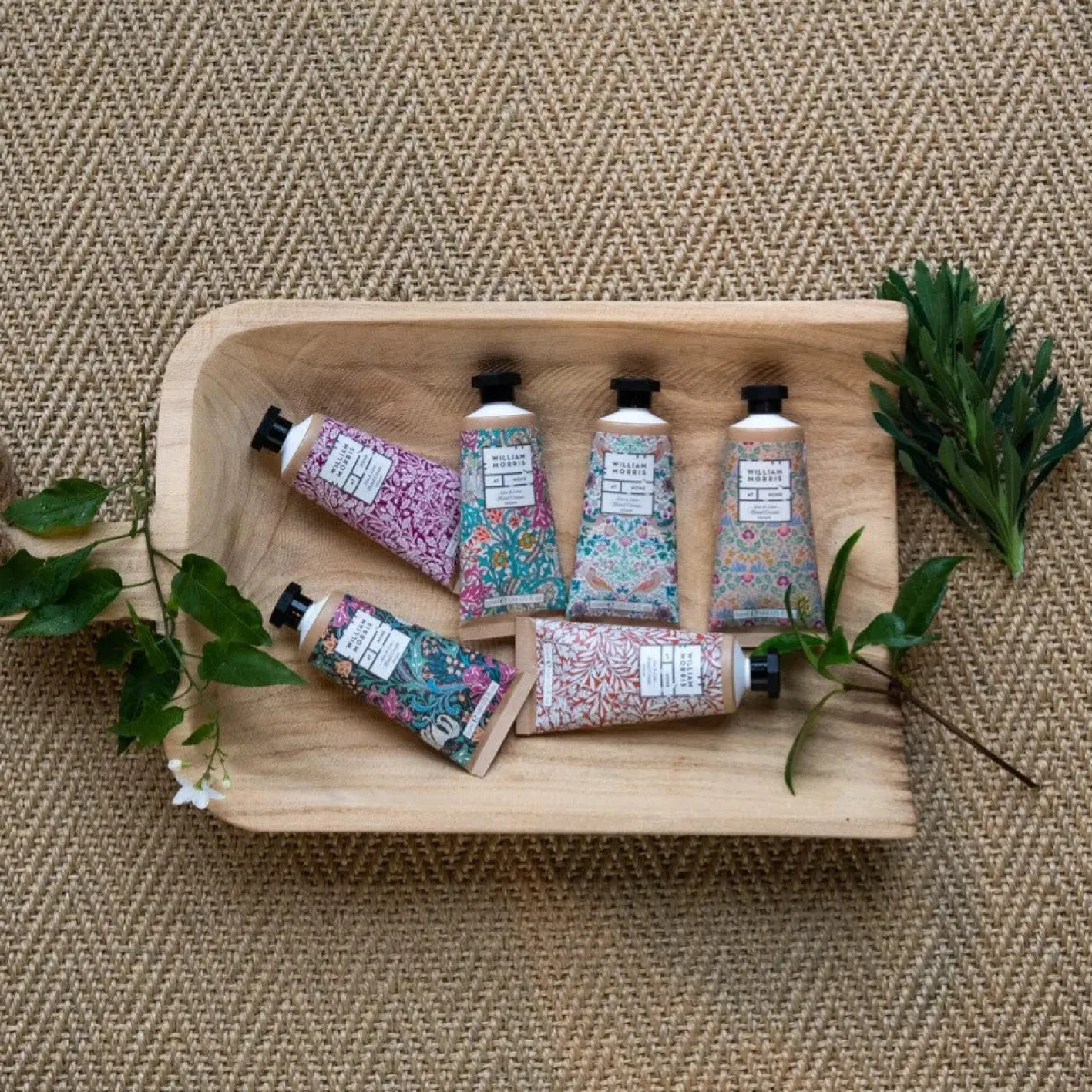 William Morris 50ml Hand Cream Tubes