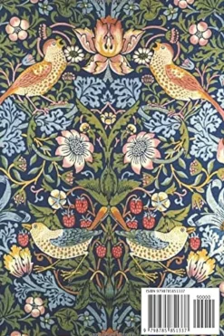 Customworks William Morris Strawberry Thief A5 Hardback Notebook
