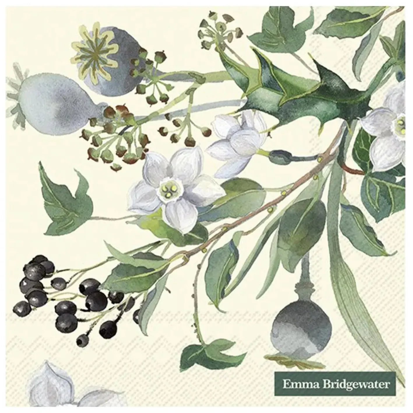 Emma Bridgewater Winter Flowers Paper Napkins