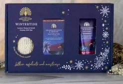 English Soap Company Wintertide "Frankincense & Myrrh" Soap and Hand Cream Gift Set