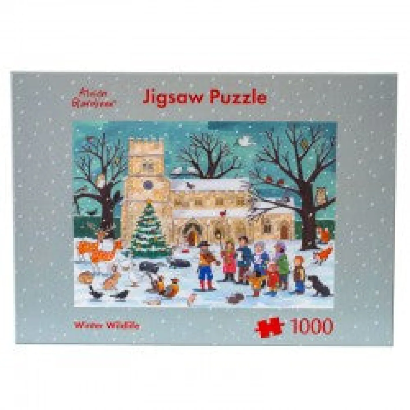 Alison Gardiner Winter Wildlife Jigsaw Puzzle