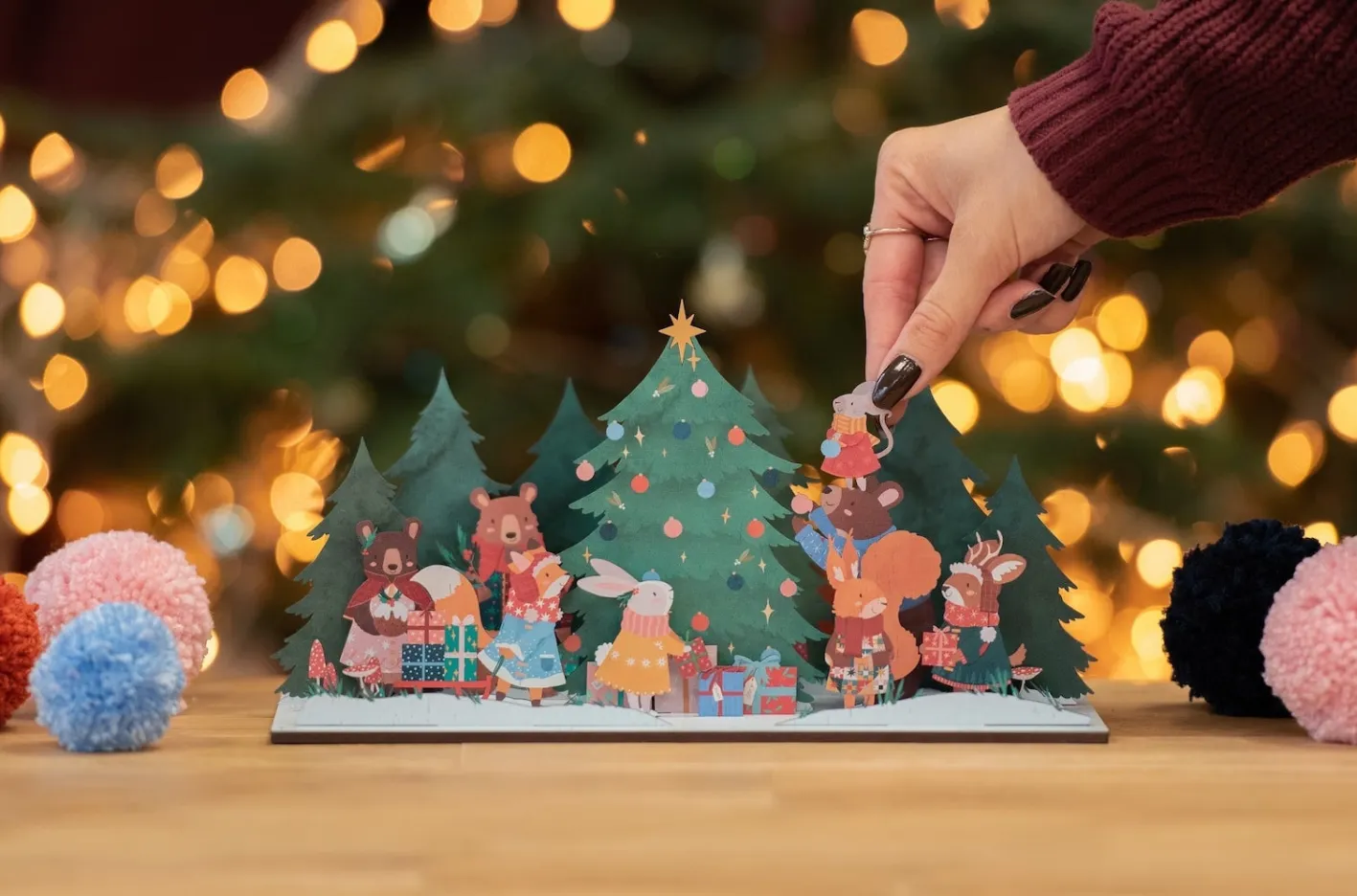 Dapple & Dot Winter Woodland Pop Out and Build Advent Calendar