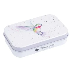 Wrendale Designs Wisteria Wishes Humming Bird Mini Tin