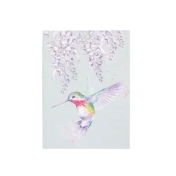 Wrendale Designs 'Wisteria Wishes' Hummingbird A6 Notebook