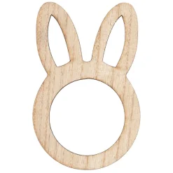 Ginger Ray Wooden Easter Bunny Napkin Rings