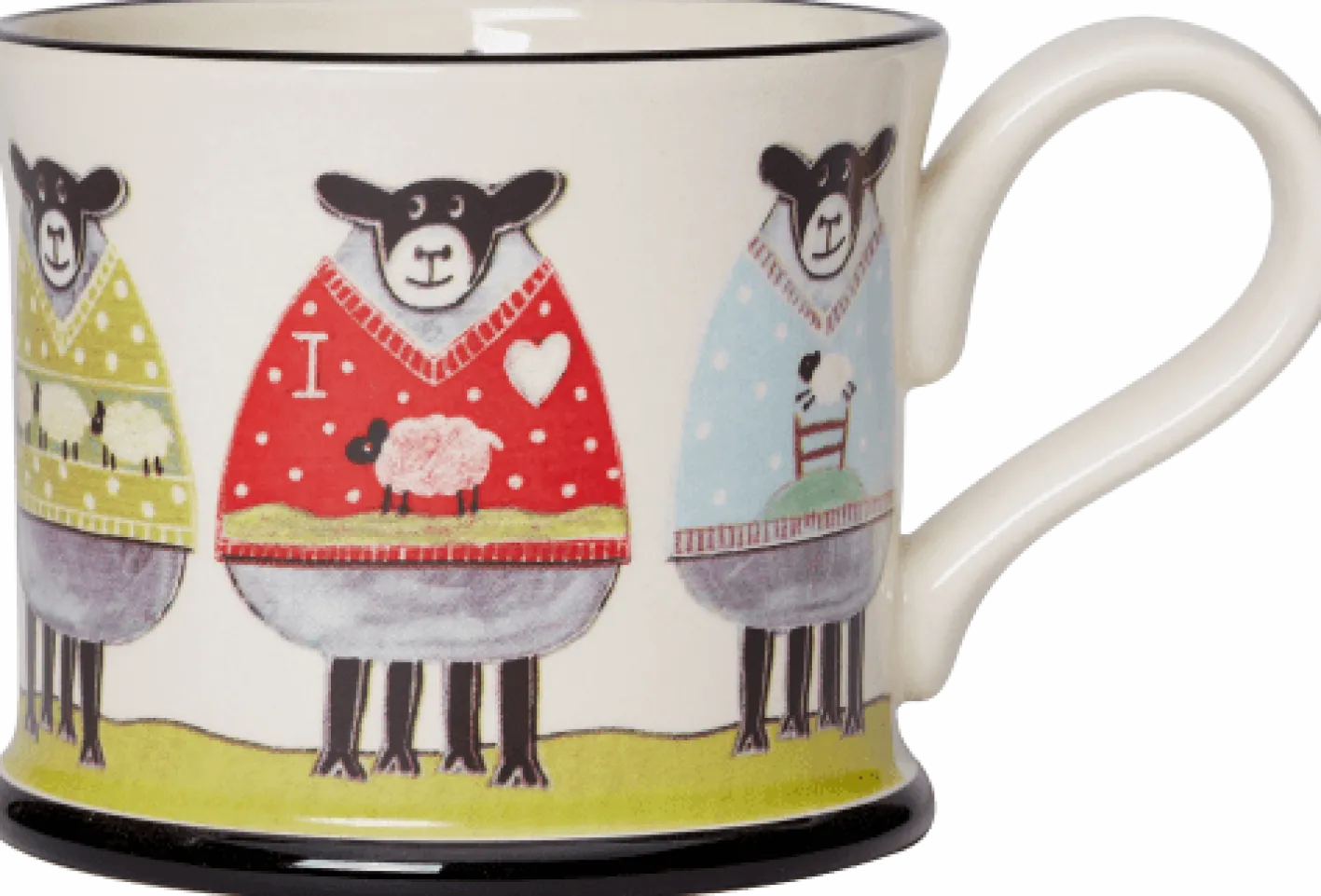 Moorland Pottery Woolly Jumpers Mug by