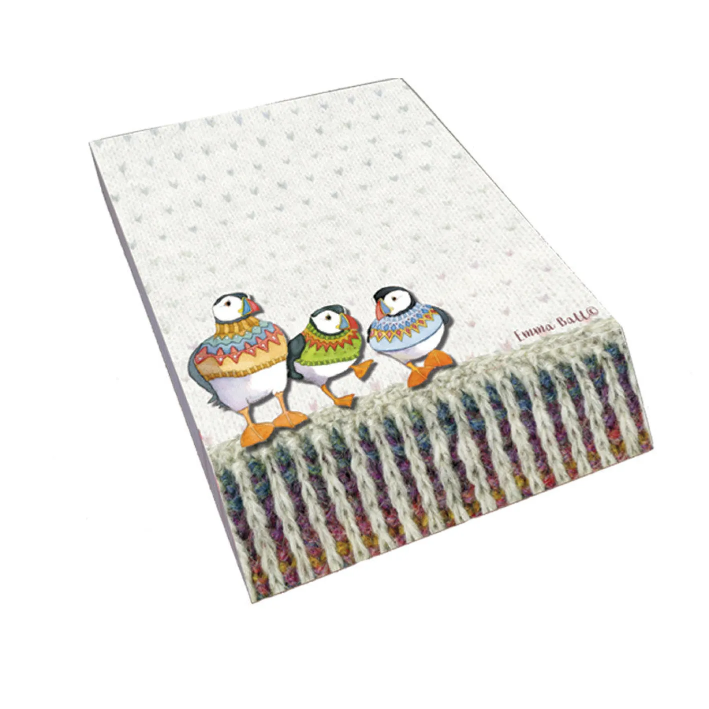 Emma Ball Woolly Puffins Slant Pad