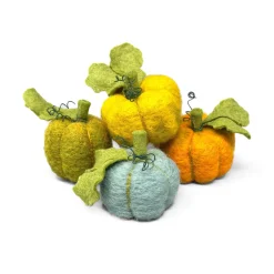 The Crafty Kit Co. Woolly Pumpkins Needle Felting Kit