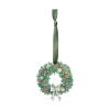 Lottie Murphy Wreath Wooden Christmas Decoration