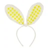 Talking Tables Yellow Gingham Bunny Ears Headband