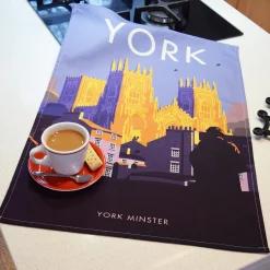 Town Towels York Minster Tea Towel