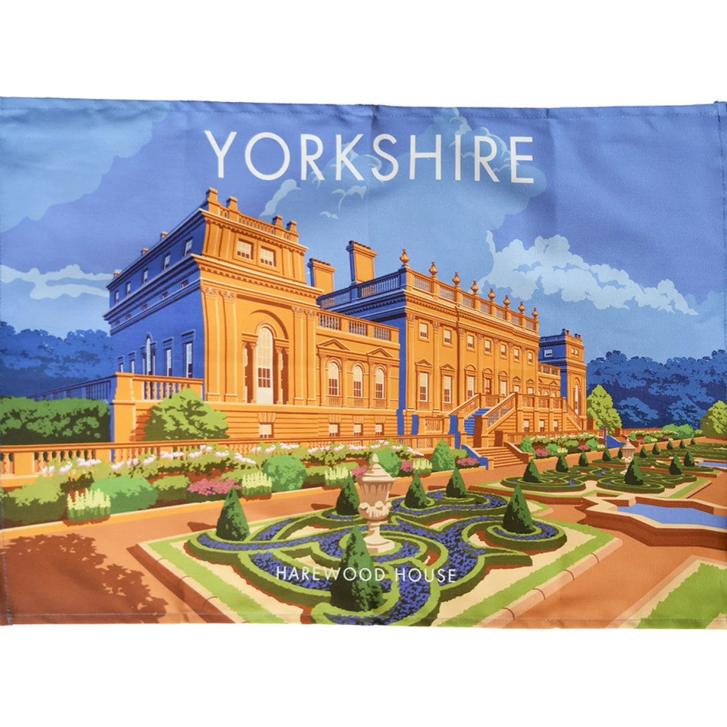 Town Towels Yorkshire - Harewood House Tea Towel