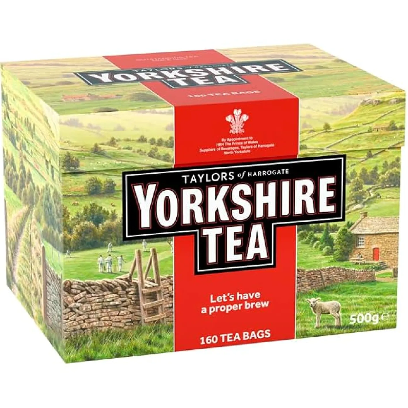 Tea & Biscuits Yorkshire Tea Teabags, 160 ct.