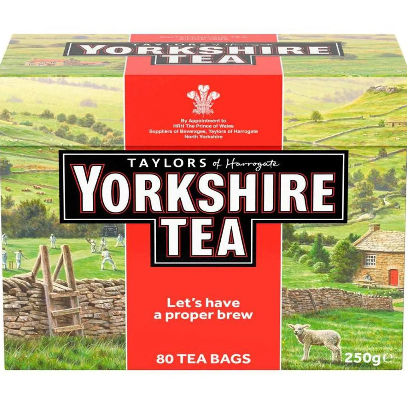 Tea & Biscuits Yorkshire Tea Teabags, 80 ct.