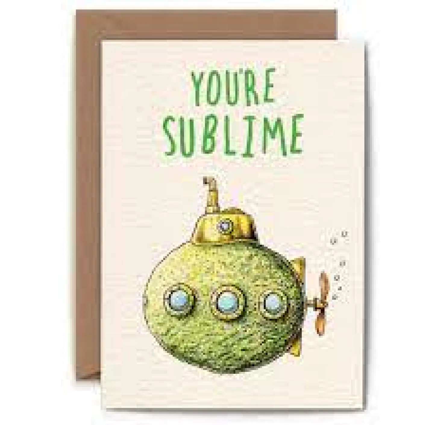 Bewilderbeest You're Sublime Greetings Card