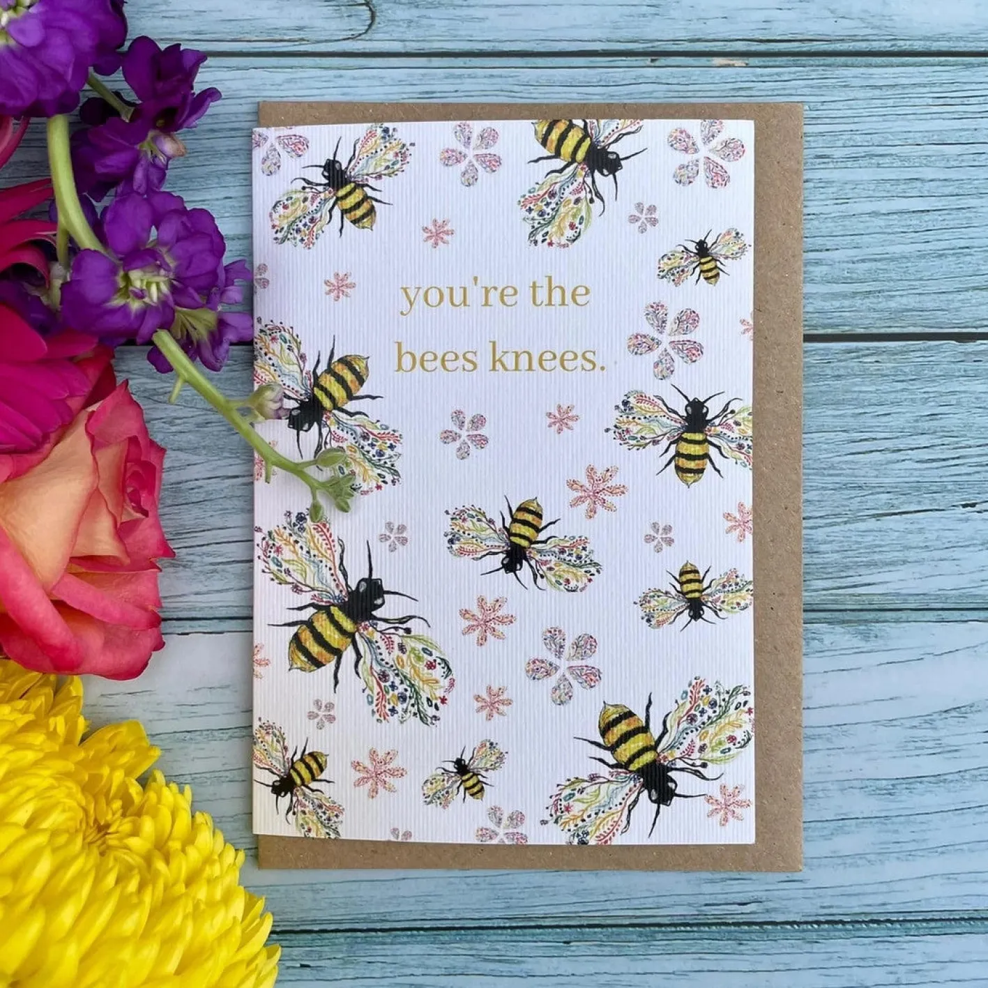 Jen Winnett You're the Bees Knees Eco-Card