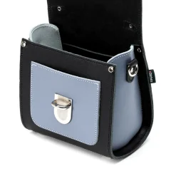Zatchels Handmade Leather Sugarcube Plus - Blue Noir