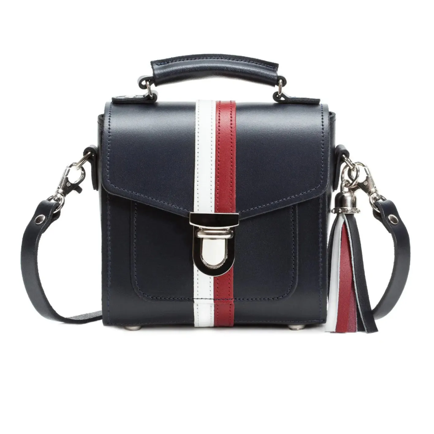 Zatchels Handmade Leather Sugarcube British Edit Plus Handbag