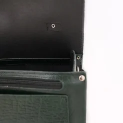 Zatchels Handmade Leather Sugarcube Grande Executive British Racing Green Handbag