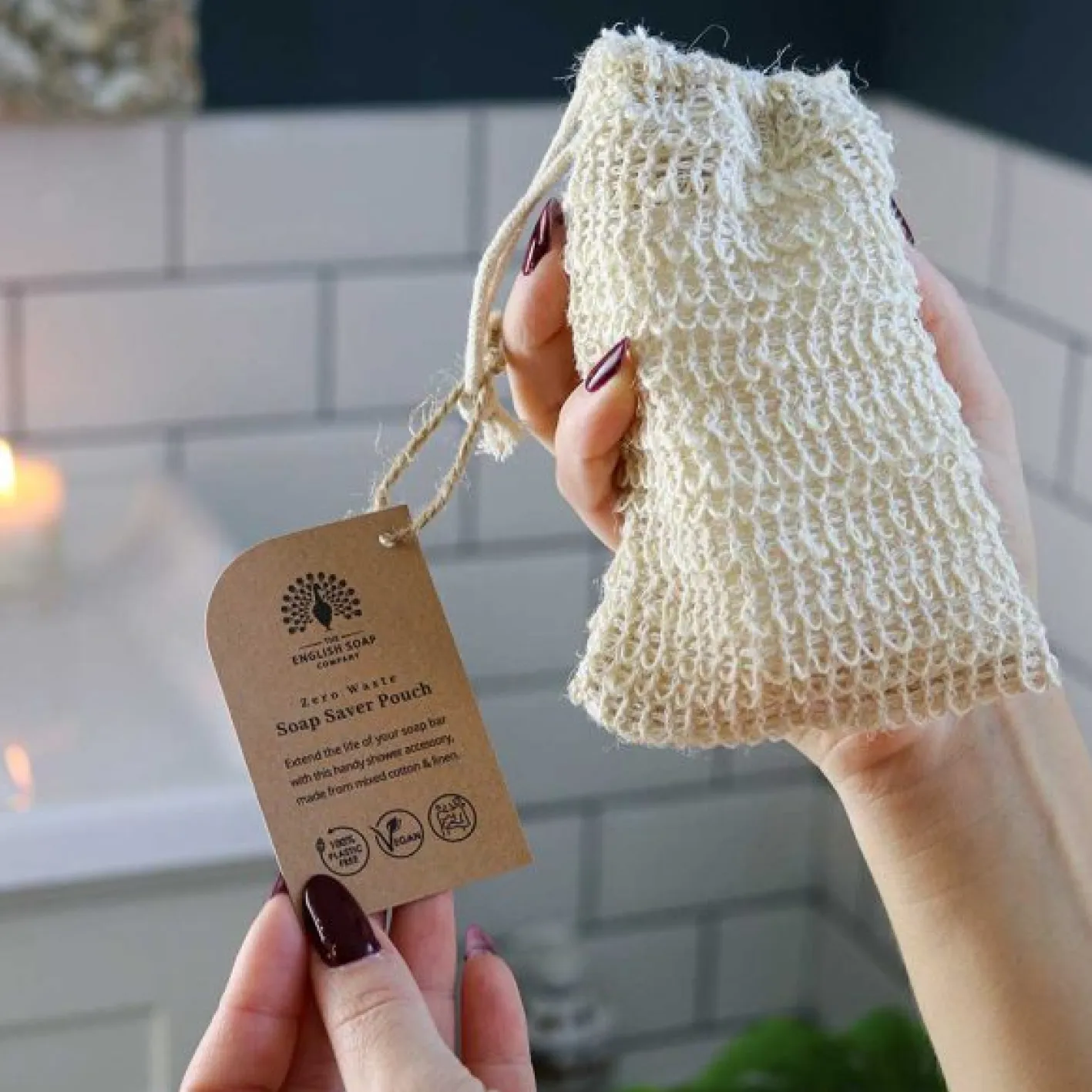 English Soap Company Zero Waste Soap Saver Pouch